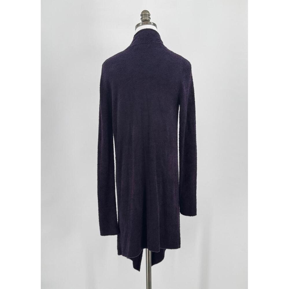 Barefoot Dreams Bamboo Chic Lite Purple Open Front Cozy Lounge Cardigan Sz S/M - Picture 4 of 5
